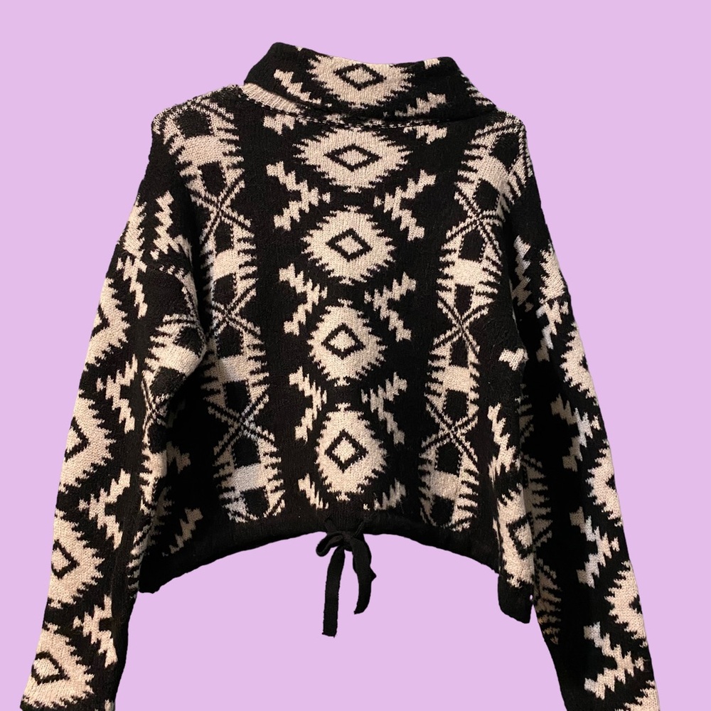 Crop Boho Sweater
